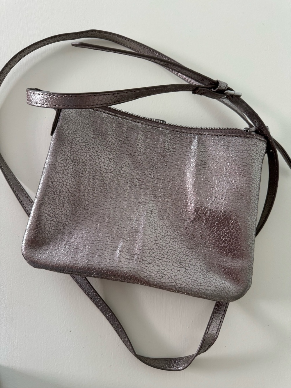Metallic Crossbody Bag